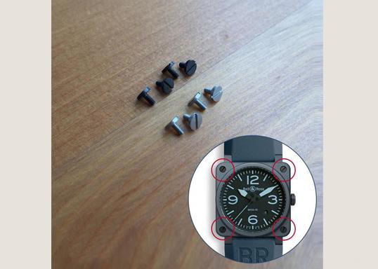 watch bezels inserts screw for Bell Ross BR03 92 DIVER 42mm watch